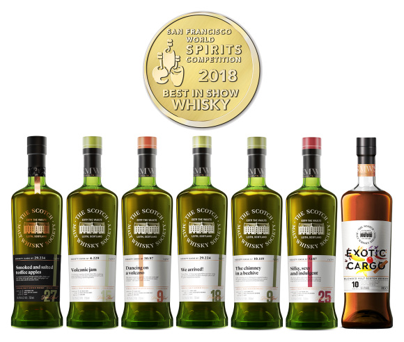 Award Winning Bottles + Medal