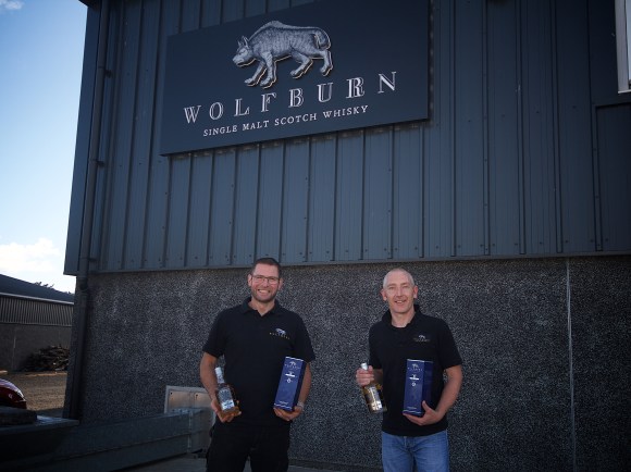Wolfburn Shane Fraser and Iain Kerr Langskip